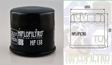 HiFlo HF138 Oil Filter