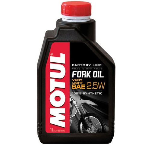 Motul Factory Line Very Light 2.5W Fully Synthetic Fork Oil 1L