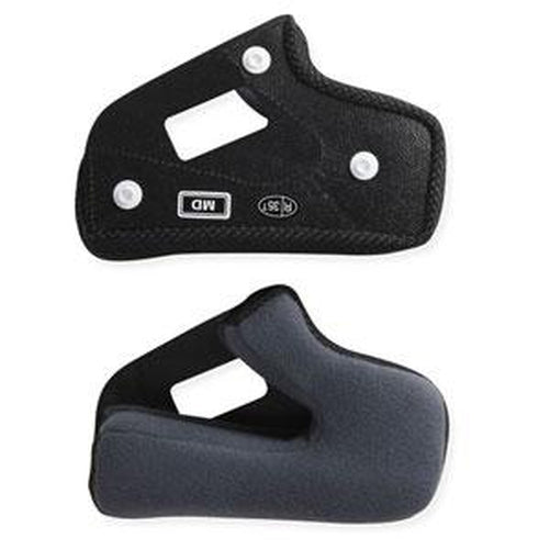 91021 - Fox Tracer Pro Cheek Pads Black