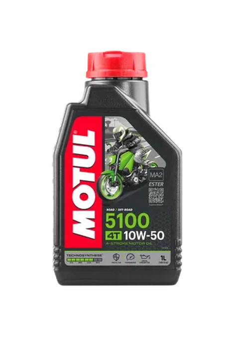 Motul 5100 4T 10W50 Semi Synthetic Oil 1L