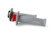 HANDLEBAR GRIPS RTECH R20 LOCK ON GREY