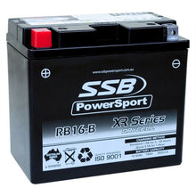 MOTORCYCLE AND POWERSPORTS BATTERY (YB16-B) AGM 12V 19AH 385CCA BY SSB HIGH PERFORMANCE