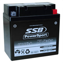 MOTORCYCLE AND POWERSPORTS BATTERY (YB16CL-B) AGM 12V 19AH 385CCA BY SSB HIGH PERFORMANCE