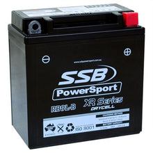 MOTORCYCLE AND POWERSPORTS BATTERY (YB9L-B) AGM 12V 9AH 200CCA BY SSB HIGH PERFORMANCE