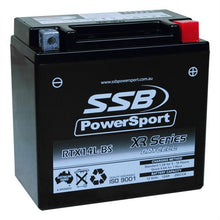 MOTORCYCLE AND POWERSPORTS BATTERY (RTX14L-BS) AGM 12V 12AH 290CCA BY SSB HIGH PERFORMANCE