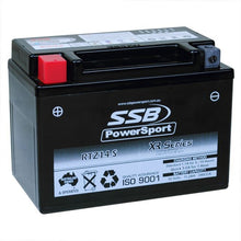 MOTORCYCLE AND POWERSPORTS BATTERY (YTZ14-S) AGM 12V 1.1AH 340CCA SSB HIGH PERFORMANCE