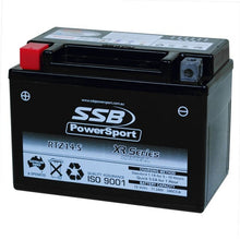 MOTORCYCLE AND POWERSPORTS BATTERY (YTZ14-S) AGM 12V 1.1AH 340CCA SSB HIGH PERFORMANCE